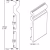 Плинтус под покраску Orac Decor Axxent SX138 2000×138×15