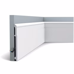 Плинтус под покраску Orac Decor Axxent High Heels SX156 2000×202×16