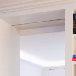 Потолочный плинтус под покраску Orac Decor Modern Flat C352 с подсветкой 2000×171×76