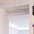 Потолочный плинтус под покраску Orac Decor Modern Flat C352 с подсветкой 2000×171×76 фото в интерьере