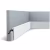 Плинтус под покраску Orac Decor Fundamentals SX171 2000×100×22