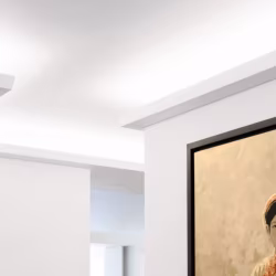 Потолочный плинтус под покраску Orac Decor Modern Straight C357 с подсветкой 2000×110×71