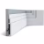 Плинтус под покраску Orac Decor Modern High Line SX181 2000×200×22
