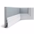 Плинтус под покраску Orac Decor Select SX180 2000×120×16