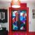 Потолочный плинтус под покраску Orac Decor Modern Shade C371 с подсветкой 2000×58×185 фото в интерьере