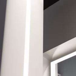 Потолочный плинтус под покраску Orac Decor Modern Antonio C374 с подсветкой 2000×50×180