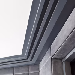 Потолочный плинтус под покраску Orac Decor Modern L3 C380 с подсветкой 2000×50×50