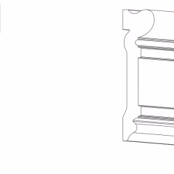 Молдинг под покраску Orac Decor Axxent DX119 2300×92×22
