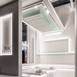 Потолочный плинтус под покраску Orac Decor Modern L3 C382 с подсветкой 2000×50×140