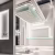Потолочный плинтус под покраску Orac Decor Modern L3 C382 с подсветкой 2000×50×140 фото в интерьере