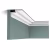 Потолочный плинтус под покраску Orac Decor Select C390 с подсветкой 2000×100×60