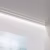 Потолочный плинтус под покраску Orac Decor Select C390 с подсветкой 2000×100×60 фото в интерьере