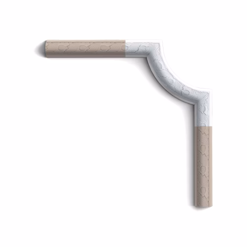 Декор к молдингу под покраску Orac Decor Luxxus P101A 245×245×24