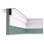 Потолочный плинтус под покраску Orac Decor Modern Steps C391 с подсветкой 2000×160×60