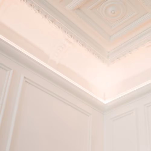 Потолочный плинтус под покраску гибкий Orac Decor Select C902F с подсветкой 2000×103×103