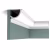 Потолочный плинтус под покраску Orac Decor Select C902 с подсветкой 2000×103×103