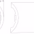 Молдинг под покраску Orac Decor Ulf Moritz Radius P3070 2000×125×32