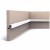 Потолочный плинтус под покраску Orac Decor Select CX190 с подсветкой 2000×30×20