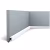 Потолочный плинтус под покраску Orac Decor Select CX190 с подсветкой 2000×30×20