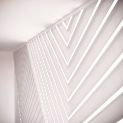 Потолочный плинтус под покраску Orac Decor Select CX190 с подсветкой 2000×30×20