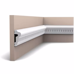 Молдинг под покраску Orac Decor Luxxus P6020 2000×64×28