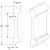 Молдинг под покраску Orac Decor Luxxus P7020 2000×111×19