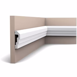 Молдинг под покраску Orac Decor Luxxus P7070 2000×74×22