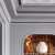 Молдинг под покраску Orac Decor Luxxus P8060 2000×50×35 фото в интерьере