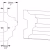 Молдинг под покраску Orac Decor Luxxus P9040 2000×50×25