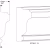 Молдинг под покраску Orac Decor Axxent PX117 2000×35×15
