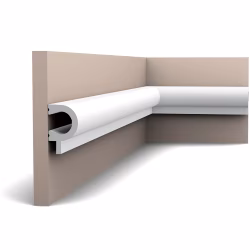 Финишный молдинг под покраску Orac Decor Axxent PX169 2000×55×34