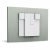 Стеновая панель под покраску Orac Decor Modern Cubi W102 333×333×25