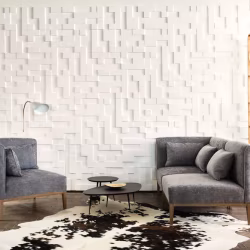 Стеновая панель под покраску Orac Decor Modern Cubi W102 333×333×25