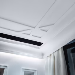Плинтус дюрополимерный под покраску Orac Decor Fundamentals SX162 2000×40×10