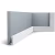 Плинтус дюрополимерный под покраску Orac Decor Fundamentals SX162 2000×40×10