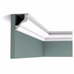 Потолочный плинтус под покраску Orac Decor Select C200 2000×57×65
