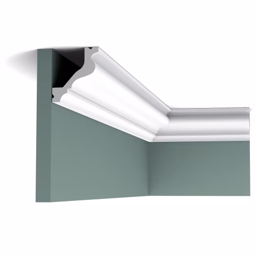 Потолочный плинтус под покраску Orac Decor Select C200 2000×57×65