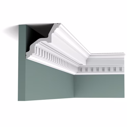 Потолочный плинтус под покраску Orac Decor Luxxus C211 2000×112×116