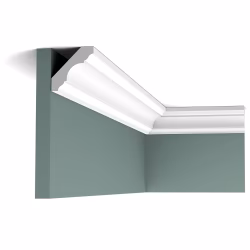Потолочный плинтус под покраску Orac Decor Luxxus C215 2000×47×47