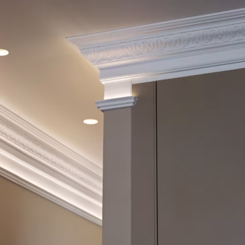 Потолочный плинтус под покраску Orac Decor Luxxus C219 2000×130×176
