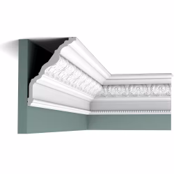 Потолочный плинтус под покраску Orac Decor Luxxus C219 2000×130×176