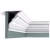 Потолочный плинтус под покраску Orac Decor Luxxus C219 2000×130×176