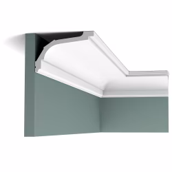 Потолочный плинтус под покраску Orac Decor Luxxus C220 2000×116×76