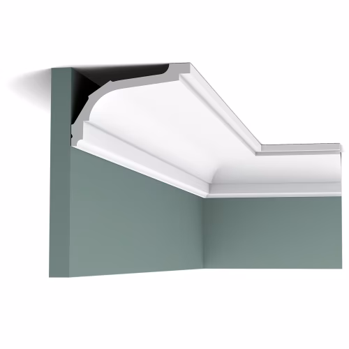 Потолочный плинтус под покраску Orac Decor Luxxus C220 2000×116×76
