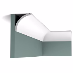Потолочный плинтус под покраску Orac Decor Luxxus C240 2000×80×80