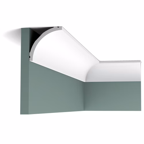 Потолочный плинтус под покраску Orac Decor Luxxus C240 2000×80×80