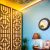 Потолочный плинтус под покраску Orac Decor Luxxus C260 2000×48×41 фото в интерьере
