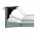 Потолочный плинтус под покраску Orac Decor Luxxus C301 2000×144×170