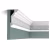 Потолочный плинтус под покраску Orac Decor Luxxus C303 2000×65×144