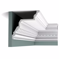 Потолочный плинтус под покраску Orac Decor Luxxus C307 2000×195×195